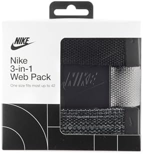 Nike Men's 3 Pack Web Belt - Image 3