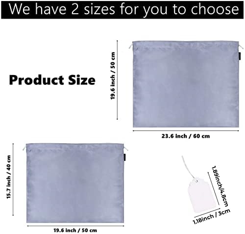 GONGKANGYUAN 30 Pack Dust Bags for Handbags Travel Storage Pouch, Silk Handbag Dust Cover Bags for Purses Pocketbooks Shoes Boots - Image 3
