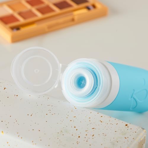 INSFIT Travel Bottles for Toiletries, TSA Approved 3oz Travel Size Toiletries, BPA Free Leak Proof Squeezable Silicone Tubes Travel Essentials for Shampoo Conditioner Lotion Soap - Image 2