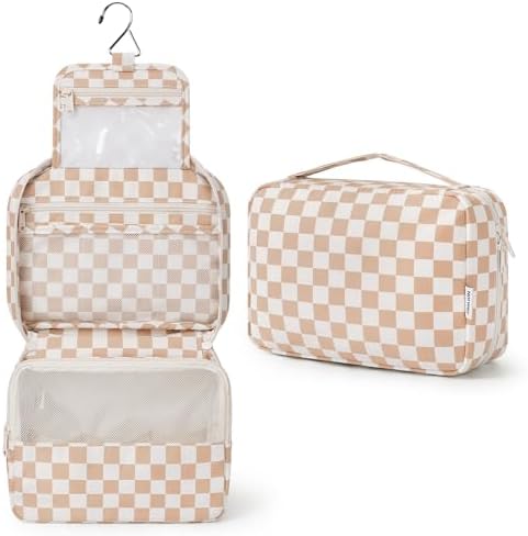 Narwey Hanging Travel Toiletry Bag for Women, Travel Makeup Organizer Bag by Narwey