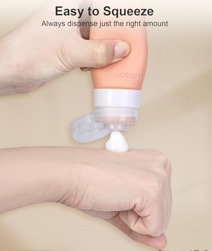 20 Pack Travel Bottles for Toiletries, Original Patented, TSA Approved Travel Size Containers, Leak Proof Silicone Shampoo and Conditioner Bottles Women & Men, Airplane Cruise Essentials, Multi - Image 4