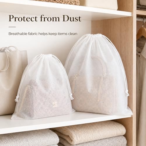 Berlune 100 Pcs Dust Bags for Handbags 19.7 in X 23.7 in Non Woven - Image 4