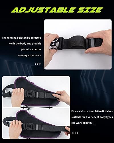 Labeol Running Belt, Waterproof Hydration Belt with Water Bottle Holder - Image 4