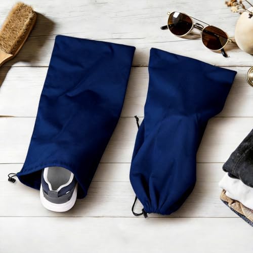 10 Pcs Single Shoe Bags for Travel, Dustproof Drawstring Travel Shoe Bag - Image 5