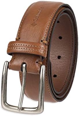Columbia Men's Casual Everyday Leather Belt – Jeans, Chinos and Daily Wear by Columbia