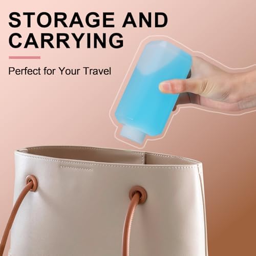 4oz/120ml Leak Proof Plastic Bottles with Caps for Liquids Sample, Reusable Small Bottles Containers for Travel, Camping and Hiking (Translucent, 10 Pcs) - Image 6