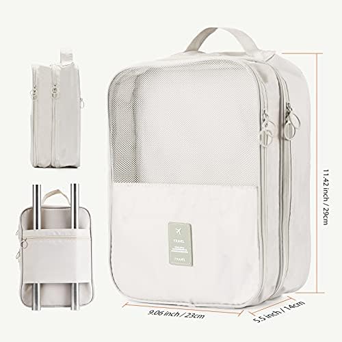Shoe Bags for Travel,Shoe Bag Holds 3 Pair of Shoes,Shoe Storage Pouch for Travel and Daily Use,Shoe Organizer Travel Essentials for Packing in Suitcase,Waterproof - Image 2