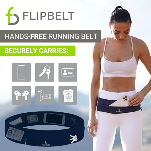 FlipBelt Zipper Running Belt, Waist Pack for Fitness and Running, US Company - Image 2