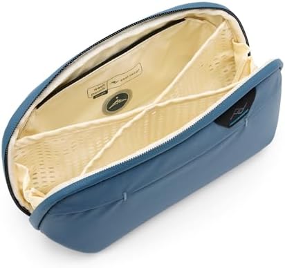 Peak Design Small Wash Pouch, Ocean, Weatherproof Travel Toiletry Bag, Upright or Hanging with Pockets, Magnetic Toothbrush Pocket, Wide UltraZip Opening, Toiletry Bag for Men and Women by PeakDesign
