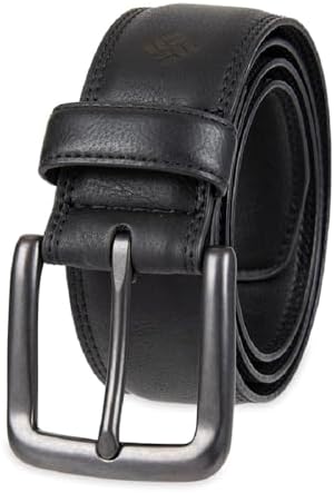 Columbia Men's Casual Everyday Leather Belt – Jeans, Chinos and Daily Wear by Columbia