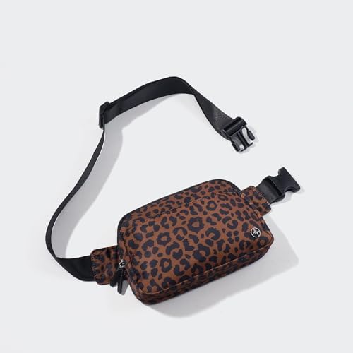 Pander Nylon Fanny Pack Belt Bag for Women with 5 Zipper Pockets - Image 2
