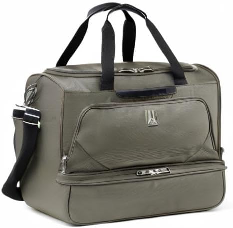 Travelpro Maxlite 5 Carry on Weekender with Drop-Bottom Compartment, Lightweight Overnight Travel Duffel Bag