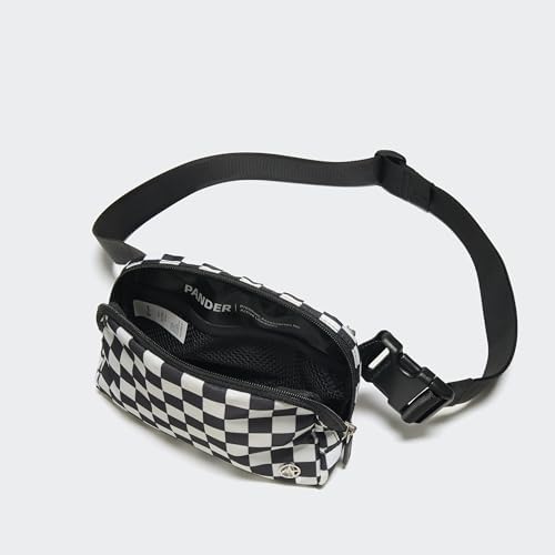 Pander Nylon Fanny Pack for Women, Two-Way Zipper Crossbody Bag - Image 5