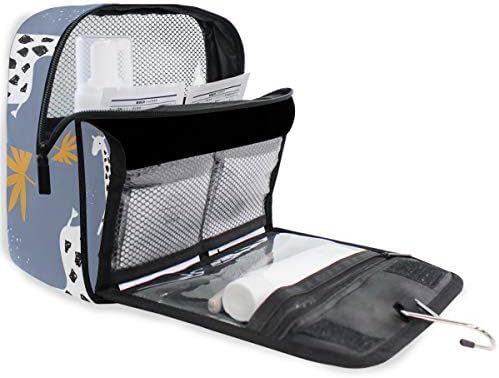 senya Hanging Travel Toiletry Bag Kit Makeup Case Cosmetics Organizer for Men Women - Image 3