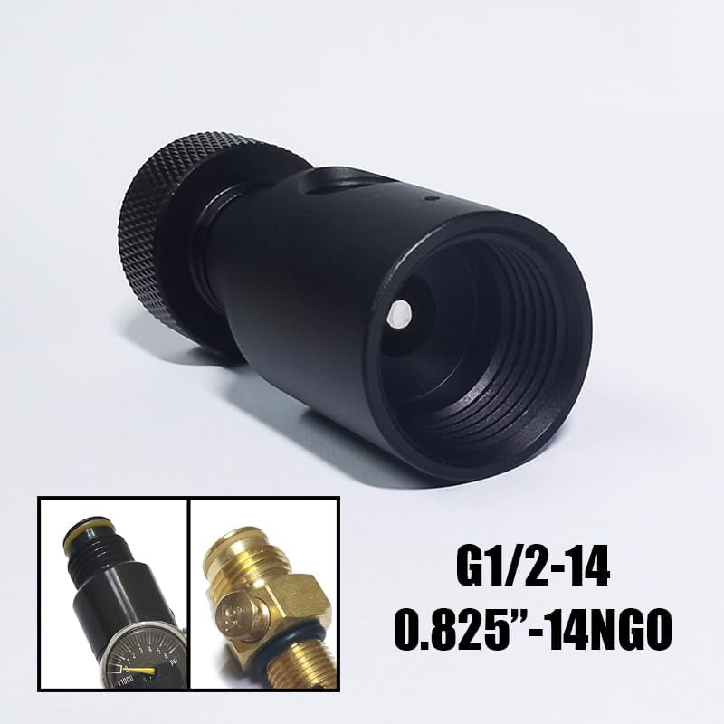Universal Fill Adapter of Paintball Marker Remote Hose High Pressure UFA CO2 Tank On/Off ASA G1/2 - Image 3