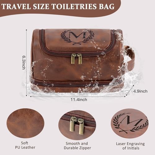 Personalized Dad Gifts from Daughter Son Travel Mens Toiletry Bag - Image 3
