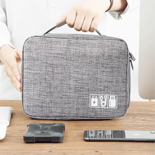 Organizer Case Small Electronic Devices USB Charger Accessories Mouse Phone Cable SD Power Bank Earphone - Image 5