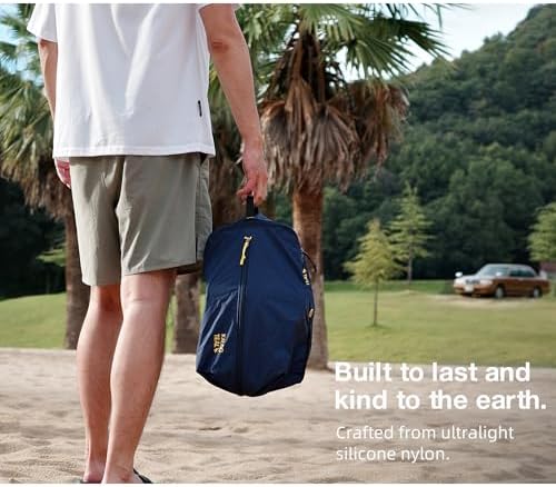 Ultralight Travel Shoe Bag 15L, Fits 2 Pairs Shoes, Large Water-Resistant Packing Cube. - Image 6