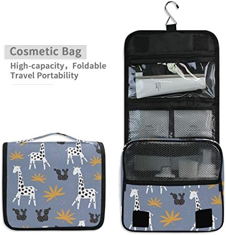 senya Hanging Travel Toiletry Bag Kit Makeup Case Cosmetics Organizer for Men Women - Image 4