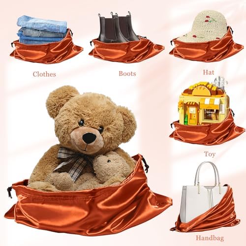 P Pothuiny 2 Pcs Satin Dust Bags for Handbags - Image 6