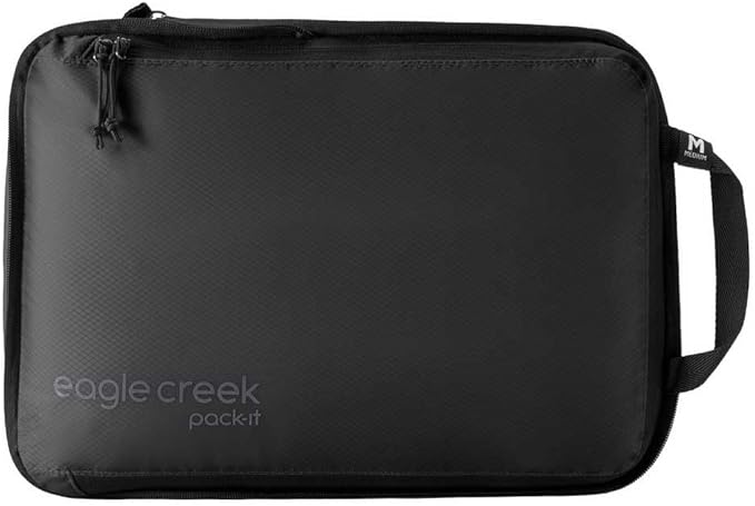 Eagle Creek Pack-It Isolate Compression - Lightweight Cube for Optimizing Luggage Space - Easy-Grab Zipper - Convenient Top Handle - Recycled Materials - Small