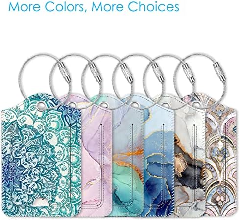 Fintie Luggage Tags Privacy Cover ID Label for Travel Bag Suitcase - Image 7