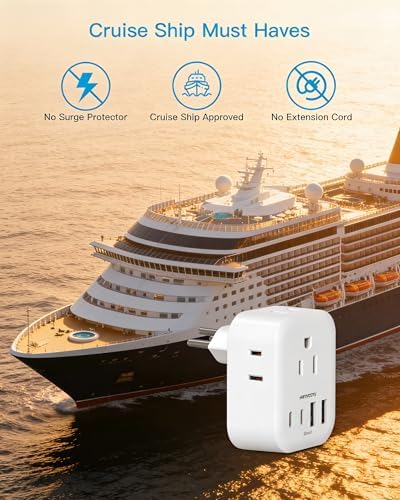 Switzerland Travel Plug Adapter, HANYCONY Type J Power Adapter, 2 Pack - Image 6