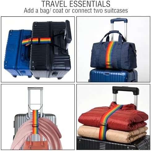 3PCS Luggage Straps,Adjustable Luggage Connector Straps to Two Suitcases - Image 6