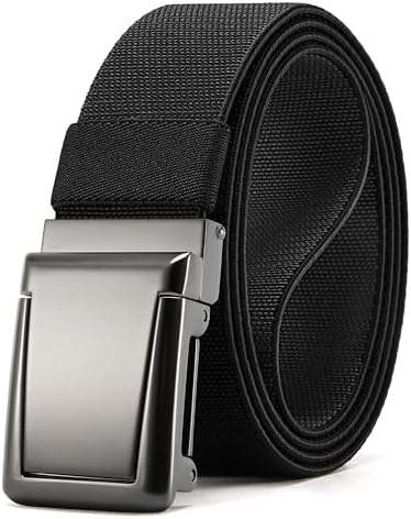 CHAOREN Tactical Belt Men - 1.5" Stretch Work Belt with Zinc Alloy Buckle by CHAOREN