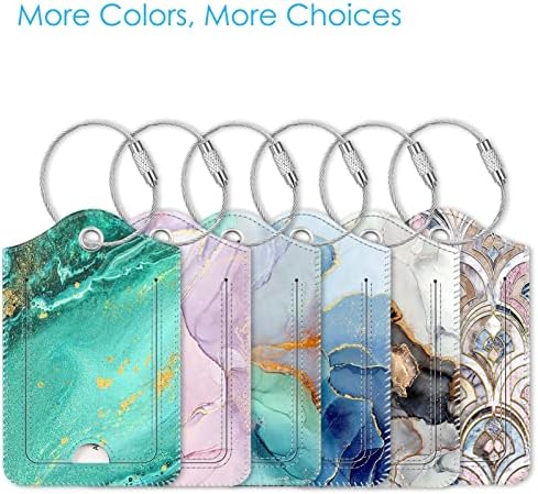 Fintie Luggage Tags Privacy Cover ID Label for Travel Bag Suitcase - Image 7