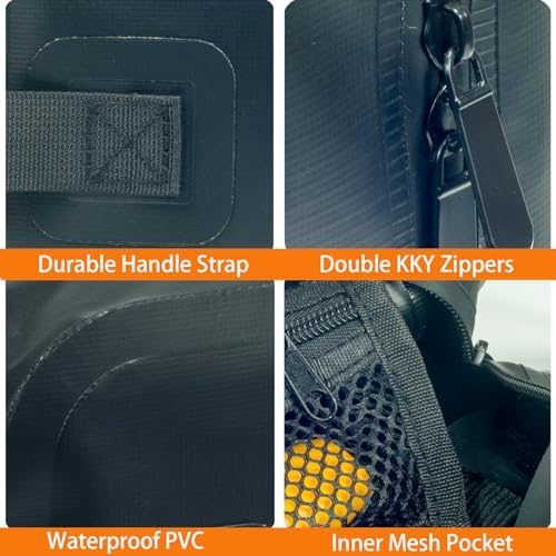 YUMQUA Mens Waterproof Toiletry Bag Dopp Kit for Travel Sport Gym Bathroom - Image 4
