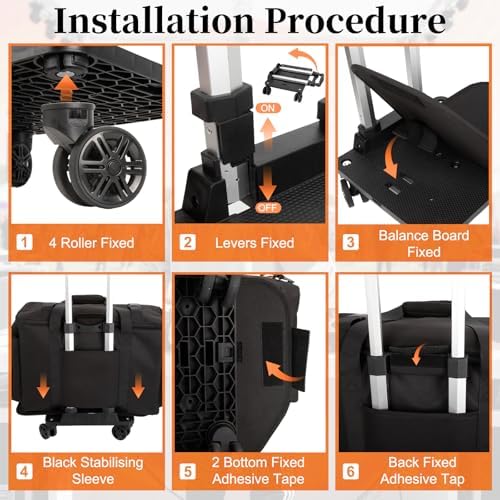 Large Rolling Dj Cable Bag with Detachable Dividers, Bottom Pad - Image 3