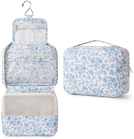 Narwey Hanging Travel Toiletry Bag for Women, Travel Makeup Organizer Bag by Narwey