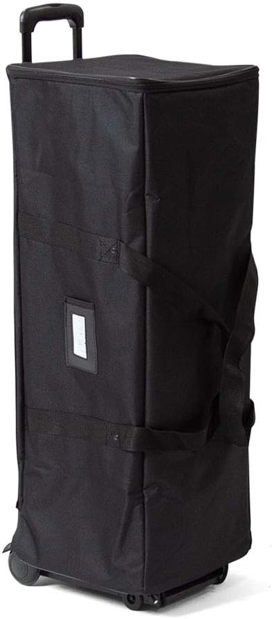 Vispronet 31in x 10in x 10in Travel Trolley with Removable Bag, Multifunctional Tradeshow Storage Bag and Cart with Adjustable Handle – Only Weighs 4lbs