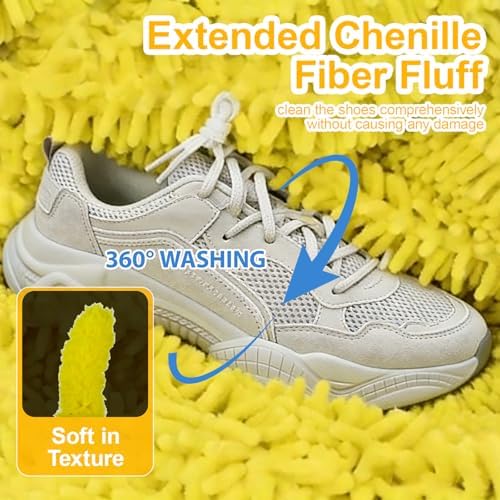 Shoe Washing Machine Bag, Reusable Sneaker Laundry Bag, 2 Pack Gery - Image 2