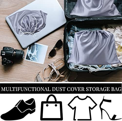 GONGKANGYUAN 30 Pack Dust Bags for Handbags Travel Storage Pouch, Silk Handbag Dust Cover Bags for Purses Pocketbooks Shoes Boots - Image 5