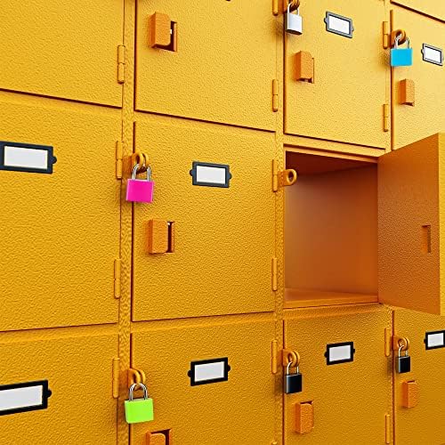 4 Pcs Suitcase Locks with Copper Keys Protect Your Belongings with Febwind's Set of 4 Mini Padlocks Multicolor Durable Locks for Suitcases Backpacks Boxes Cabinet and Laptop Bags - Image 4