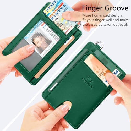 FurArt Slim Minimalist Wallet RFID Credit Card Holder for Men - Image 3