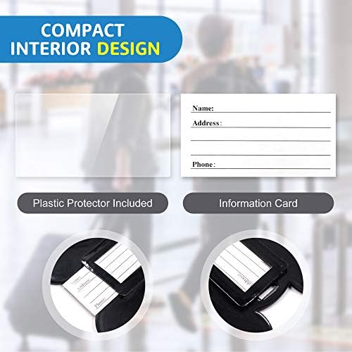 4 Pcs Set Mickey Minnie Silicone Travel Luggage Baggage Identification Labels ID Tag for Bag Suitcase Plane Cruise Ships with Belt Strap - Image 4