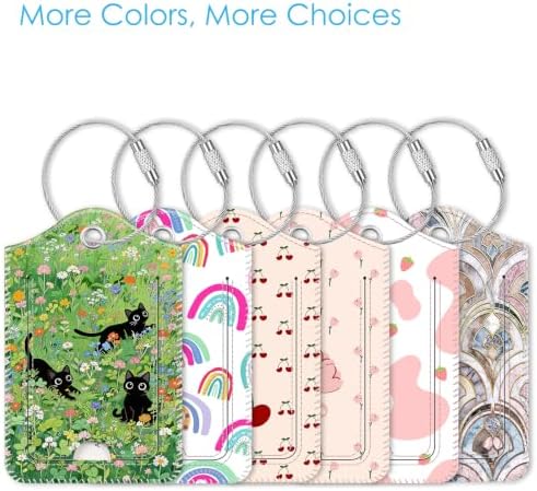 Fintie Luggage Tags Privacy Cover ID Label for Travel Bag Suitcase - Image 6