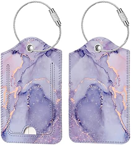 Fintie Luggage Tags Privacy Cover ID Label for Travel Bag Suitcase by Fintie