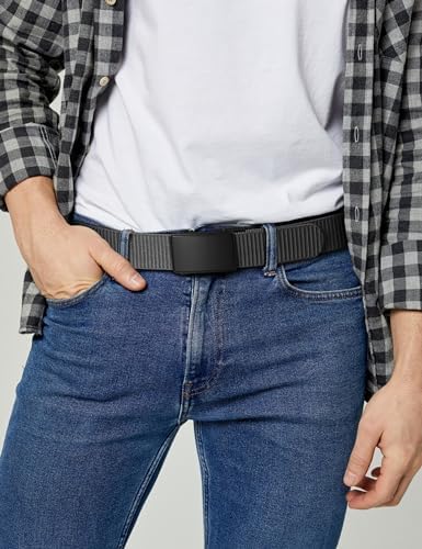 JUKMO Men's 1.5" Nylon Ratchet Casual Belt for Jeans - Image 6