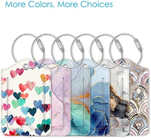 Fintie Luggage Tags Privacy Cover ID Label for Travel Bag Suitcase - Image 7