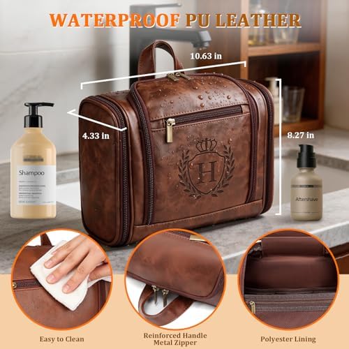 Thoughtful Christmas Mens Gifts for Him Large Hanging Toiletry Bag H - Image 3