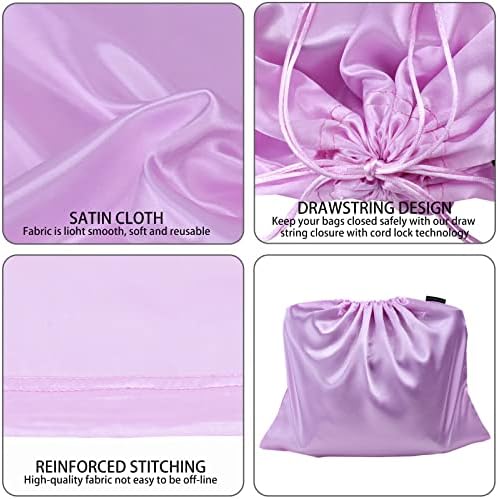 GONGKANGYUAN 30 Pack Dust Bags for Handbags Travel Storage Pouch, Silk Handbag Dust Cover Bags for Purses Pocketbooks Shoes Boots - Image 6