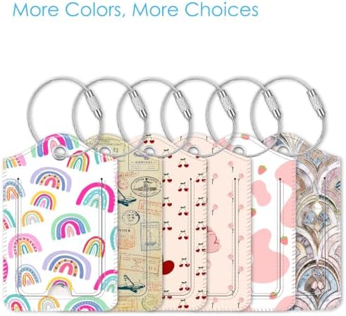 Fintie Luggage Tags Privacy Cover ID Label for Travel Bag Suitcase - Image 7