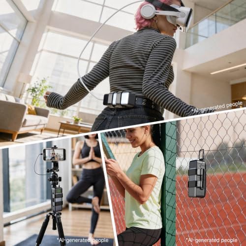 Adjustable Power Bank Holder Strap Mount for Hiking Camping - Image 6