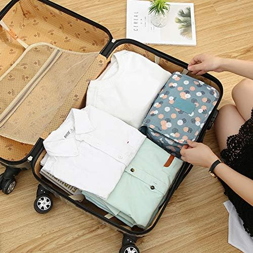 Sechunk Waterproof Travel Toiletry Bags Hanging Multi-function Cosmetic Bag Makeup Bag for Women - Image 6
