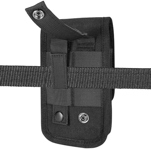 Urvoix Dual MOLLE Phone Pouch, Tactical Holster 2 Phones Belt Holder - Image 5