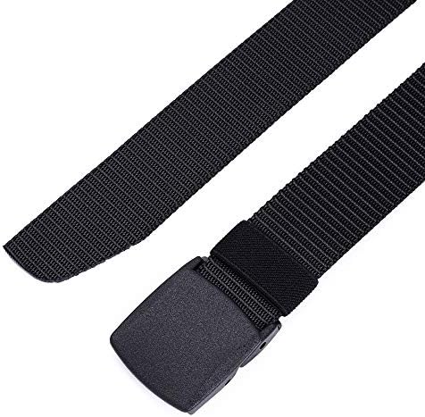 Mile High Life | Nylon Web Belt | Outdoor Military Belt | TSA Safe Buckle Plastic/Metal - Image 3